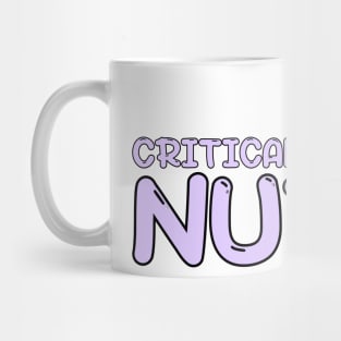 Critical Care Nurse Mug